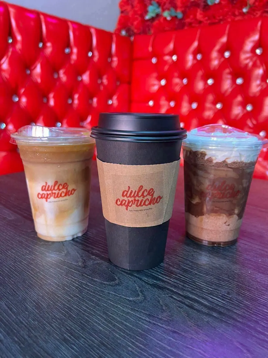 Bebidas de Dulce Capricho en su local